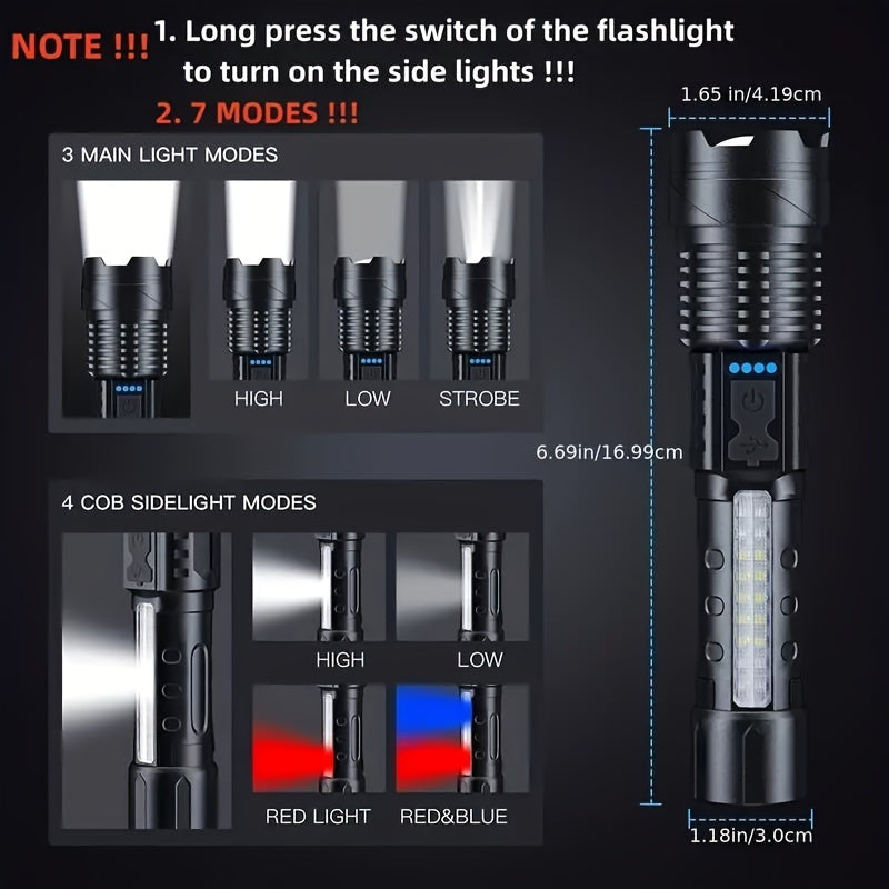 Super Powerful Rechargeable Torch