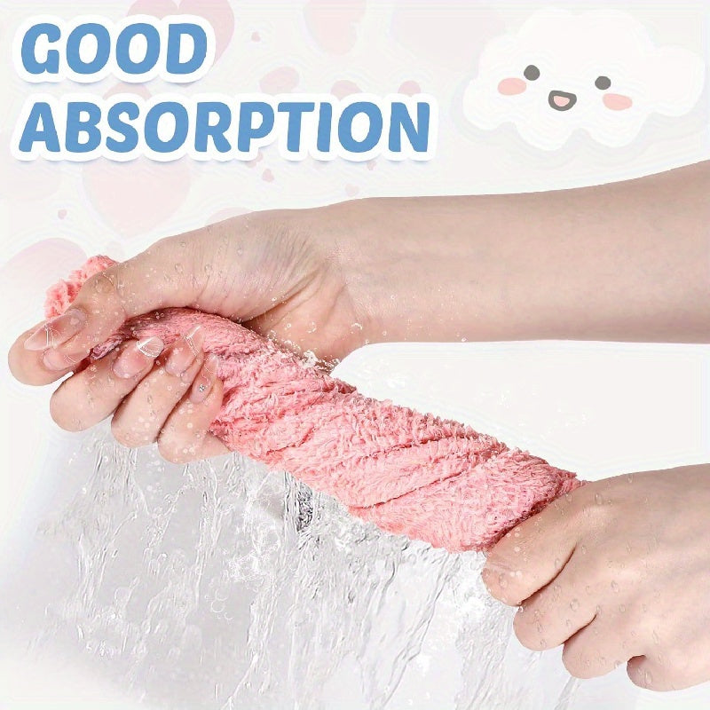 20pcs Solid Color Washcloth Sets