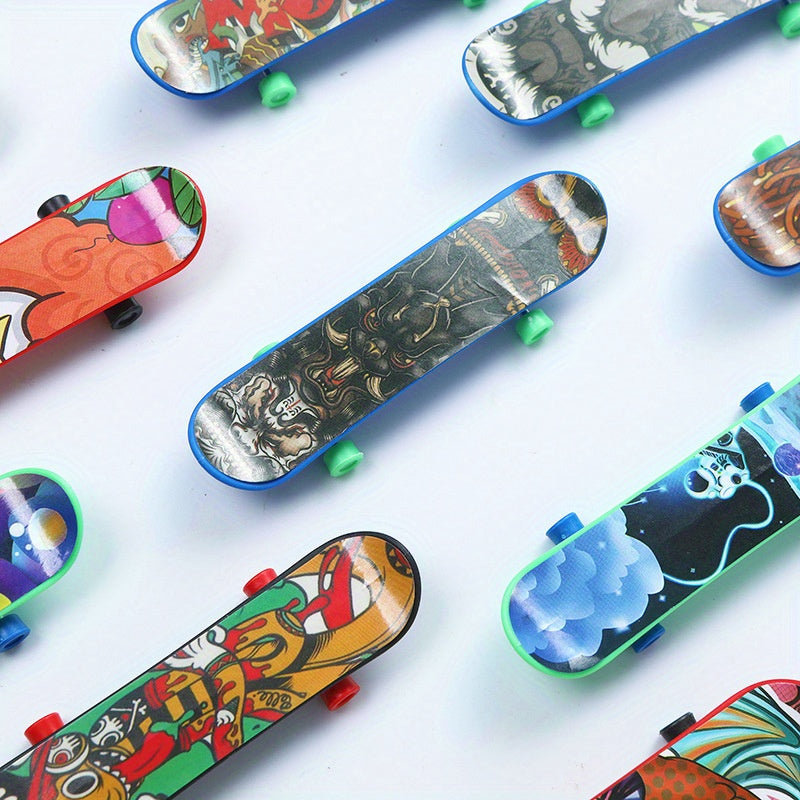 6 Pcs Mini Finger Skateboards