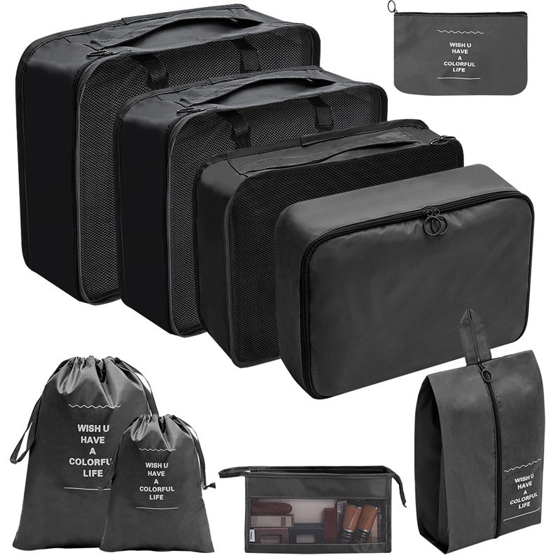 Travel Organizer Storage Bags Suitcase Packing Cubes Set_18