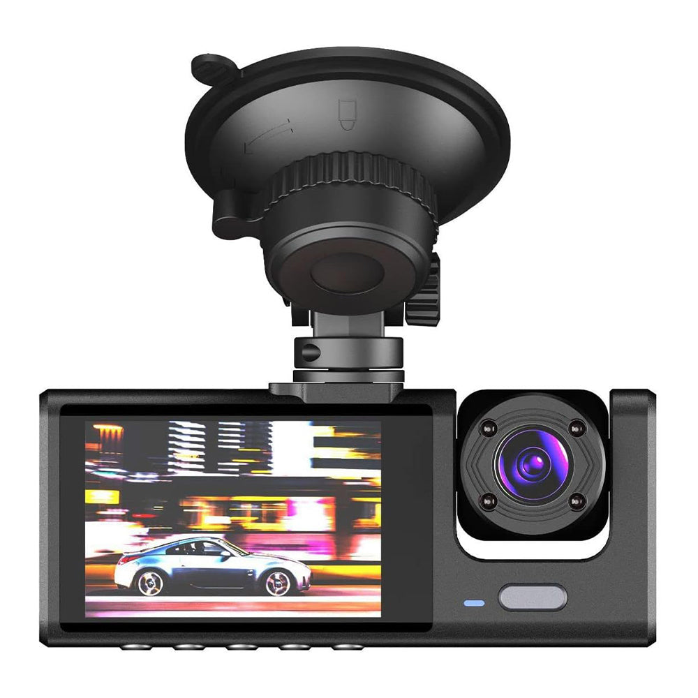 2" IPS Screen IR Night Vision Loop Recording Dash Camera - 1080P_3