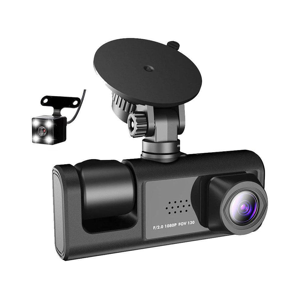 2" IPS Screen IR Night Vision Loop Recording Dash Camera - 1080P_2