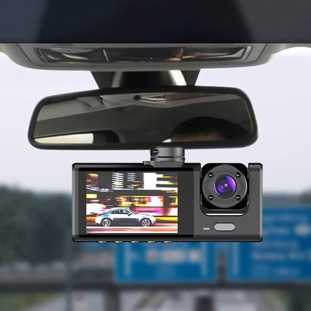 2" IPS Screen IR Night Vision Loop Recording Dash Camera - 1080P_6