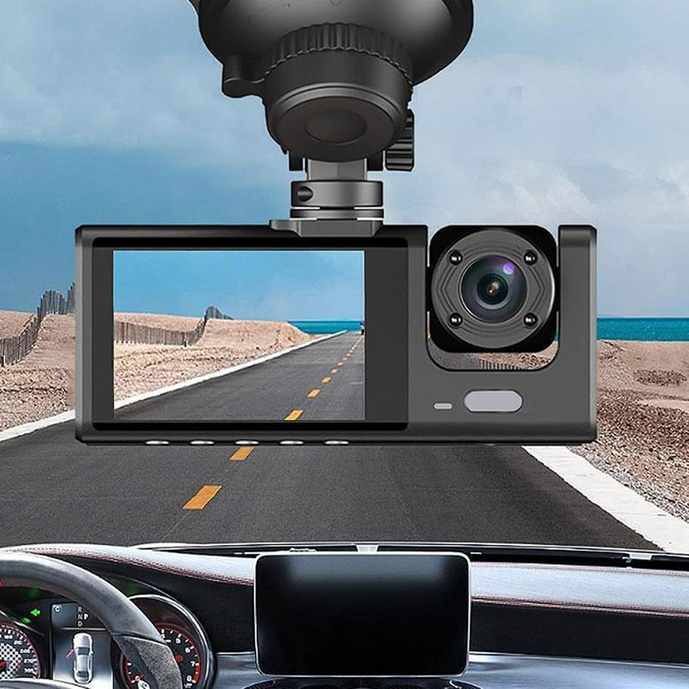 2" IPS Screen IR Night Vision Loop Recording Dash Camera - 1080P_7