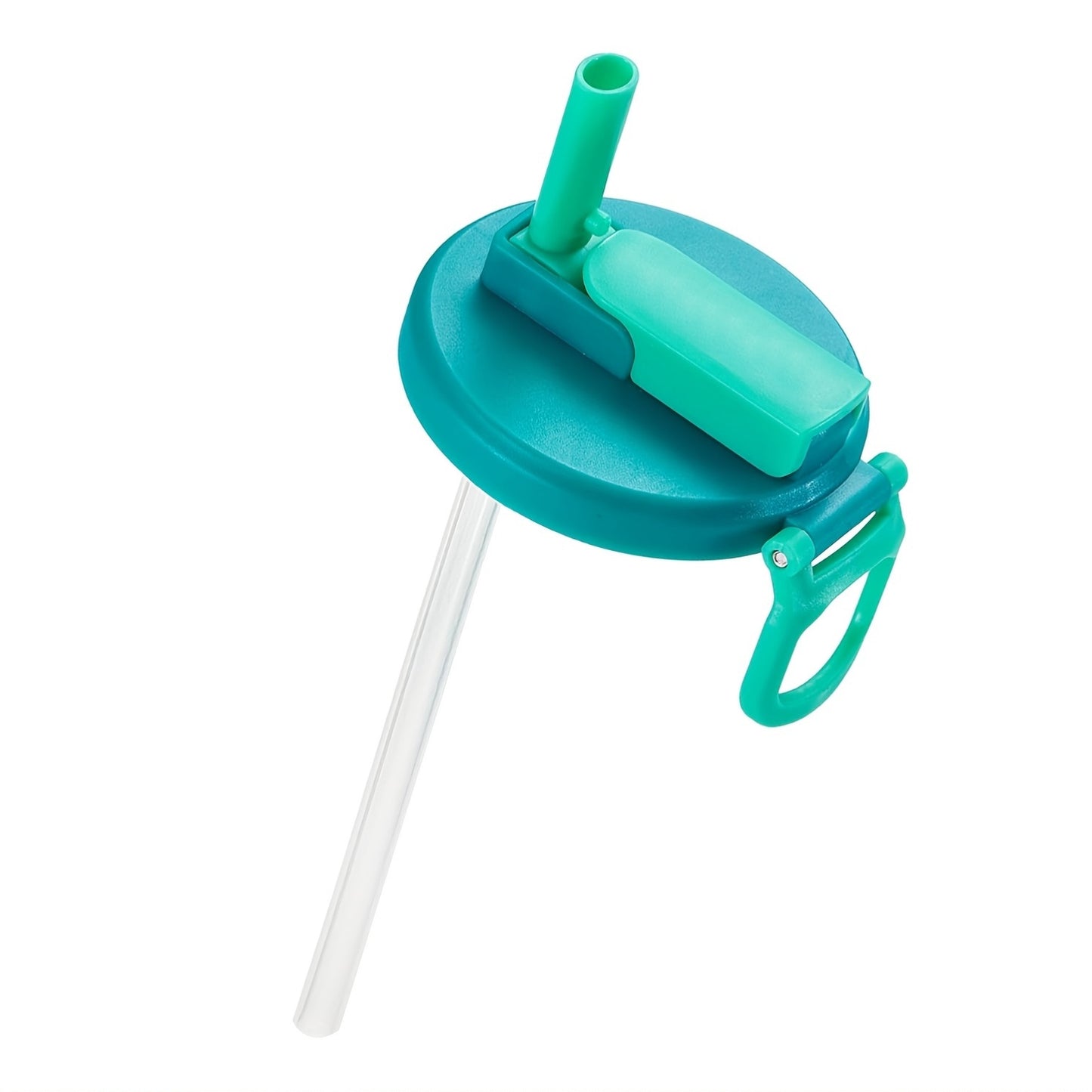 Silicone Straw Drink Can Lid - Reusable Leak-Proof