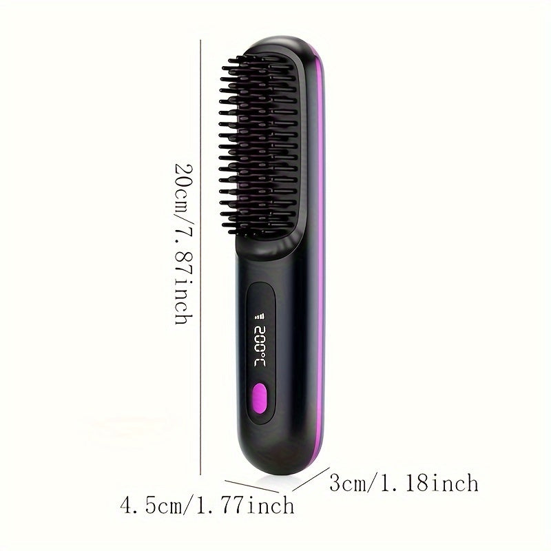 Portable Hair Straightener Comb