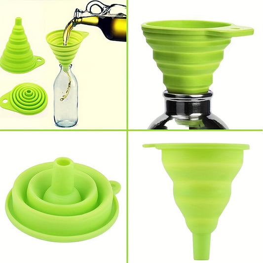 Collapsible Silicone Funnel