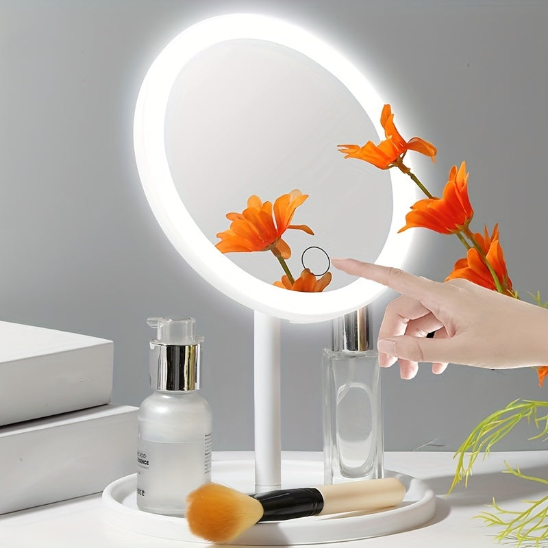 Circular LED Vanity Mirror