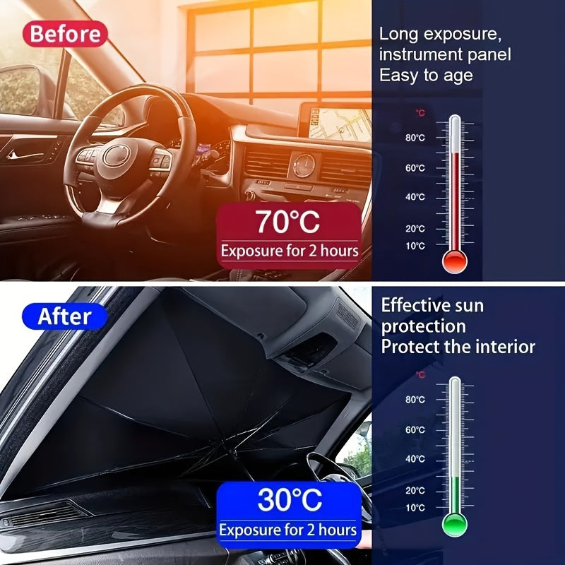 Car Sunshade Front Windshield Sunscreen