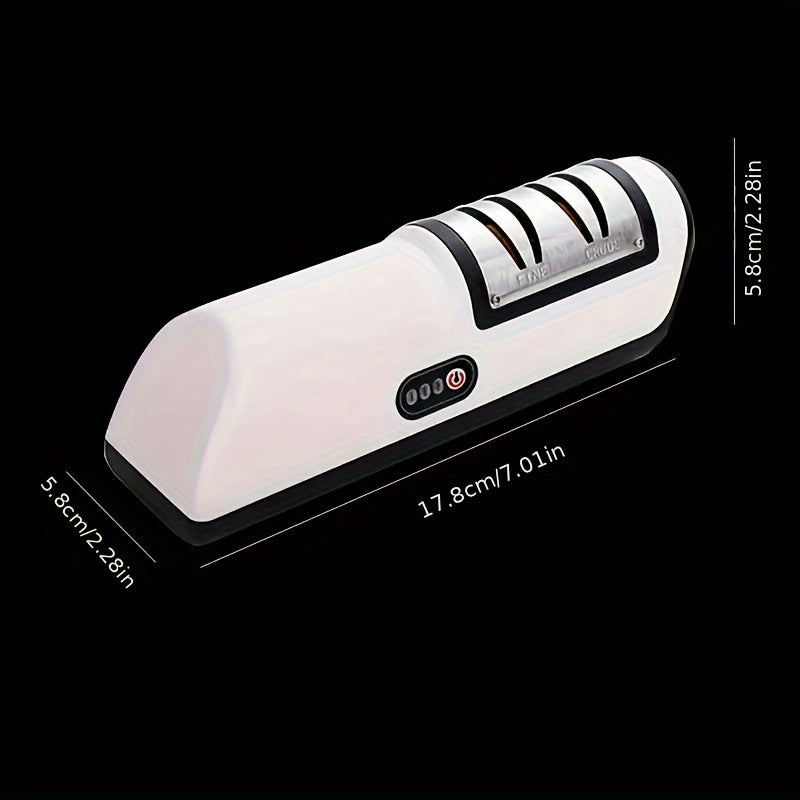 Cop Rose USB Rechargeable Electric Knife Sharpener