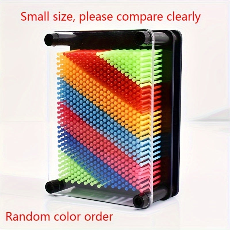 3D Pin Art Toy - Rainbow Colours Creative Board