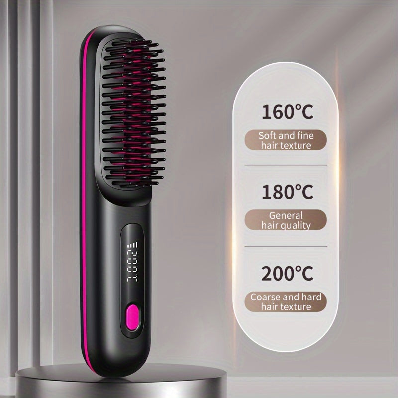 Portable Hair Straightener Comb