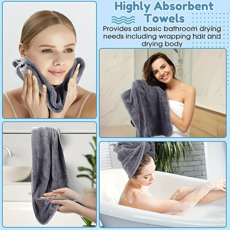 Premium Hand Towels Set - Ultra Soft & Highly Absorbent