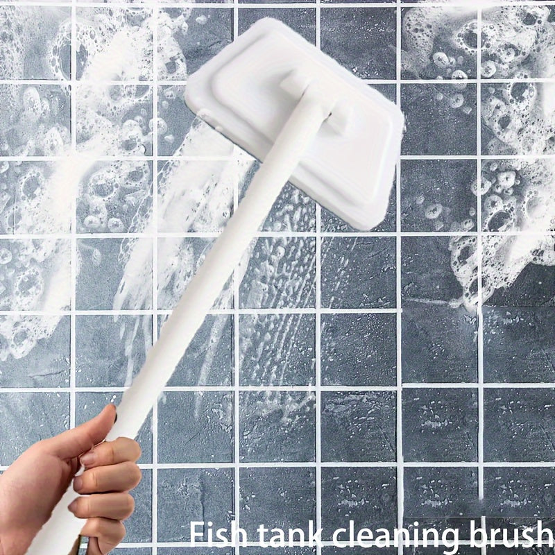 Multifunctional Bathroom Wall Brush Set with Long Handle