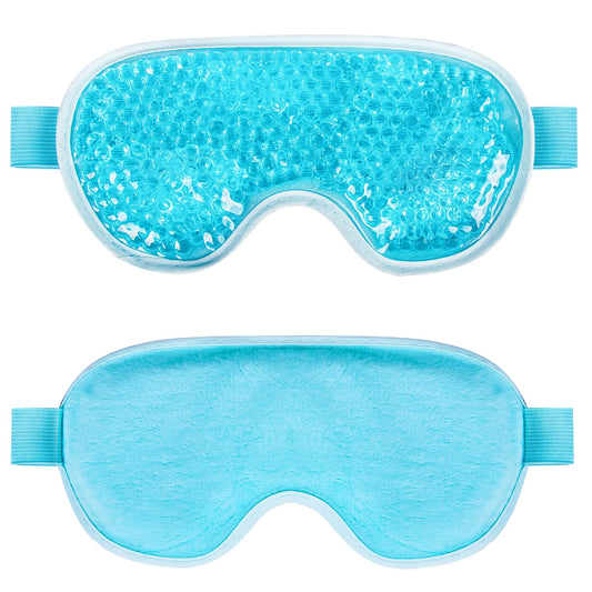 Cooling Eye Mask - Reusable Gel Eye Mask for Puffy Eyes and Migraines