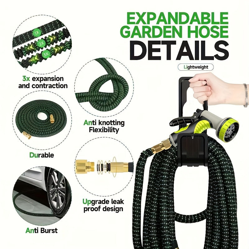 Expandable & Retractable Garden Hose Set