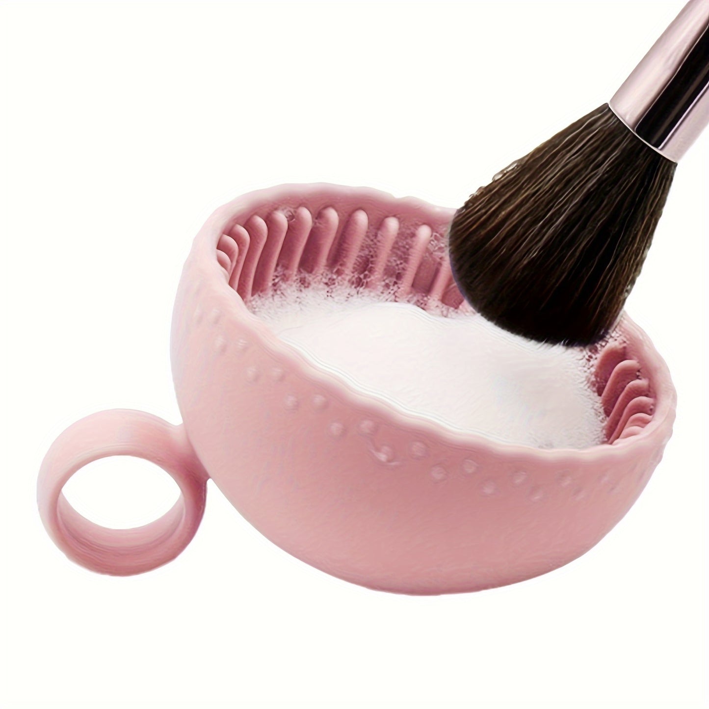 Portable Makeup Brush Cleaner Bowl