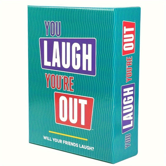 You Laugh You're Out - Family Party Card Game