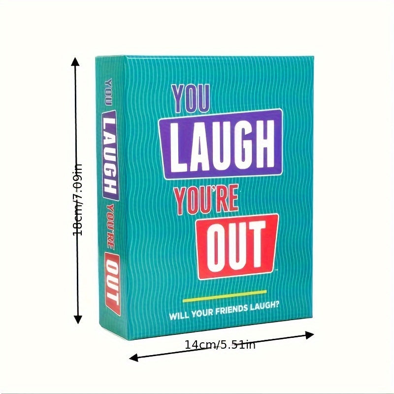 You Laugh You're Out - Family Party Card Game