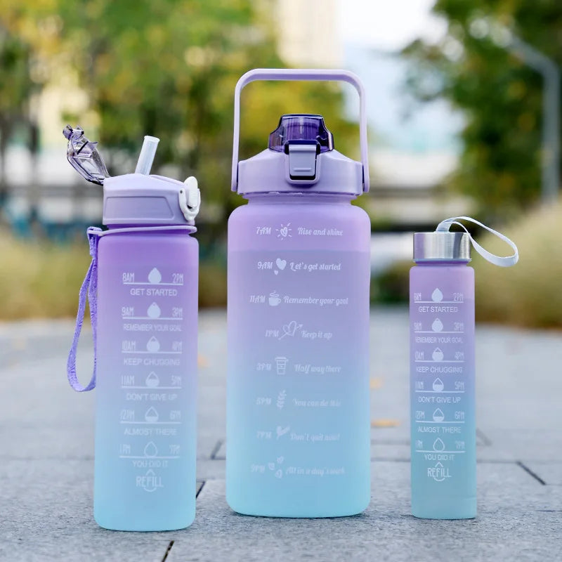 Motivational Drinking Bottle with Time Marker