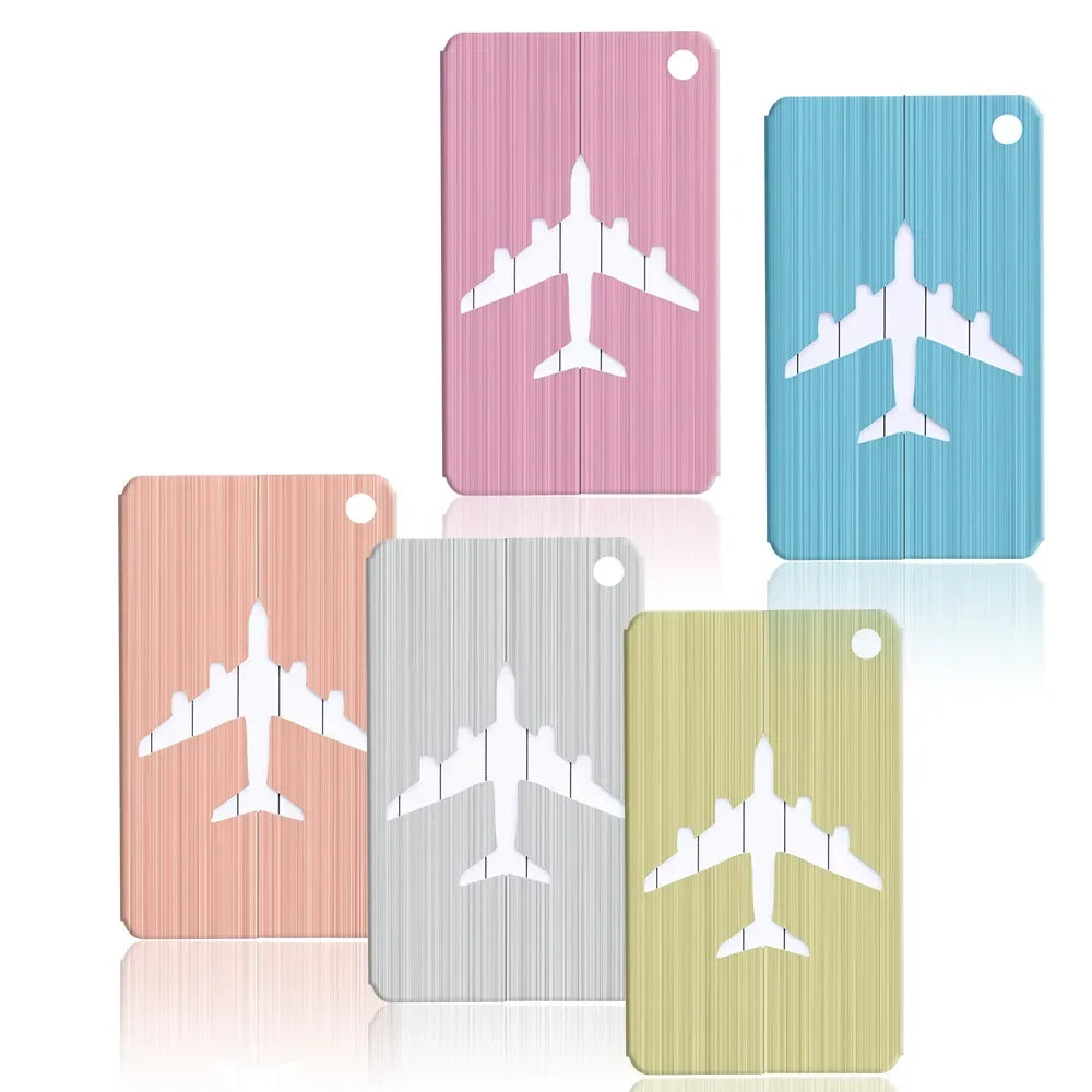 Fashion Luggage Tags Aluminium Alloy