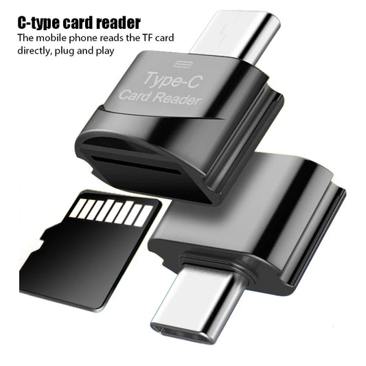 USB 3.0 Type C Card Reader - USB-C TF Micro SD OTG Adapter