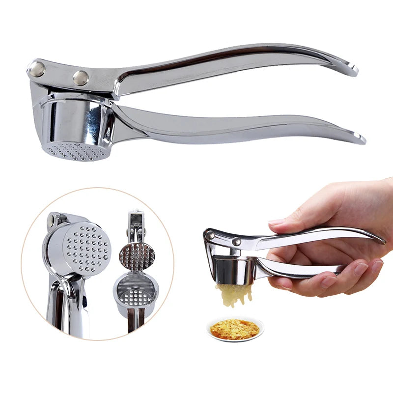 Stainless Steel Garlic Press Crusher Mincer