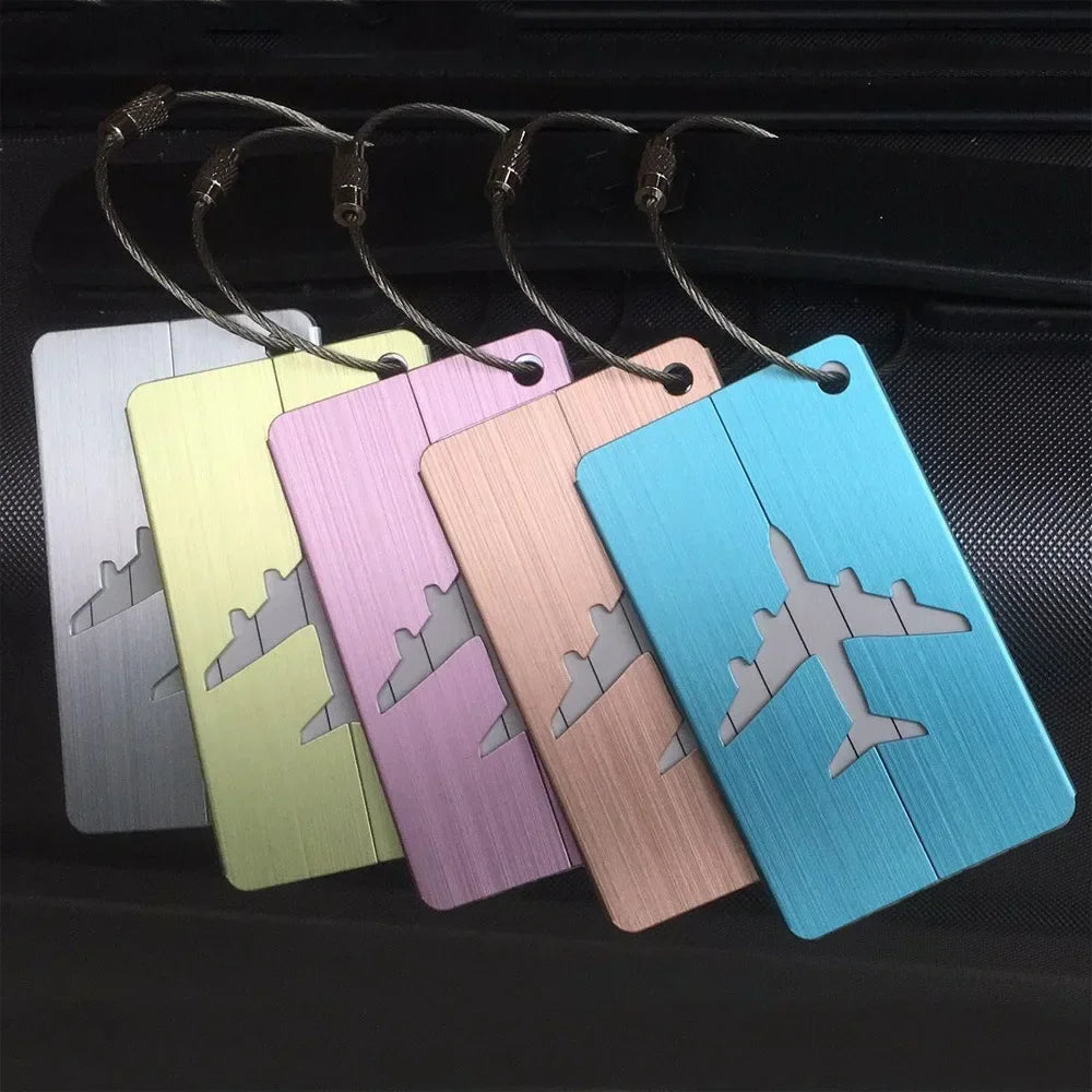 Fashion Luggage Tags Aluminium Alloy