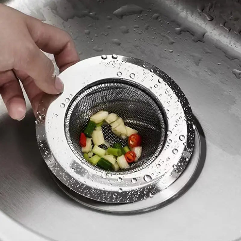 Stainless Steel Sink Strainer - Anti-Blocking Solution