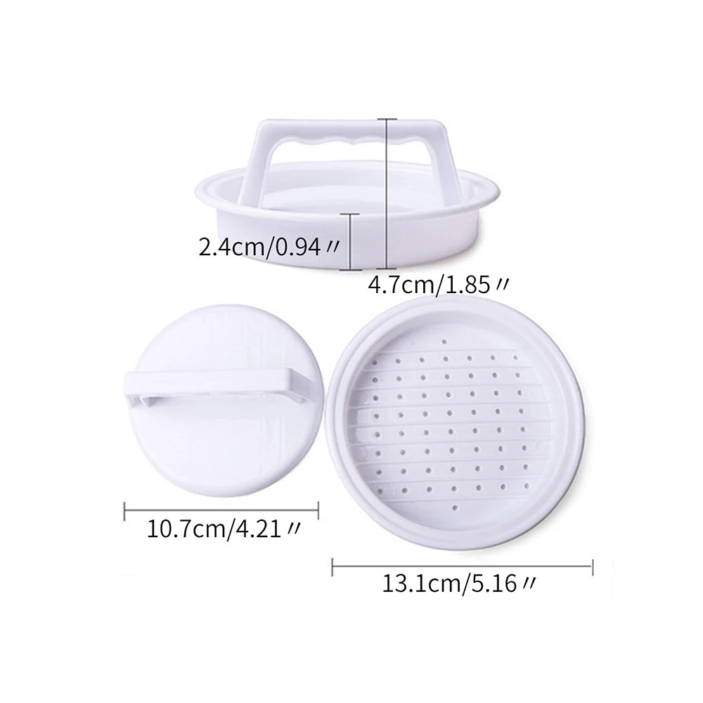 Hamburger Press - Plastic Meat Grill Maker