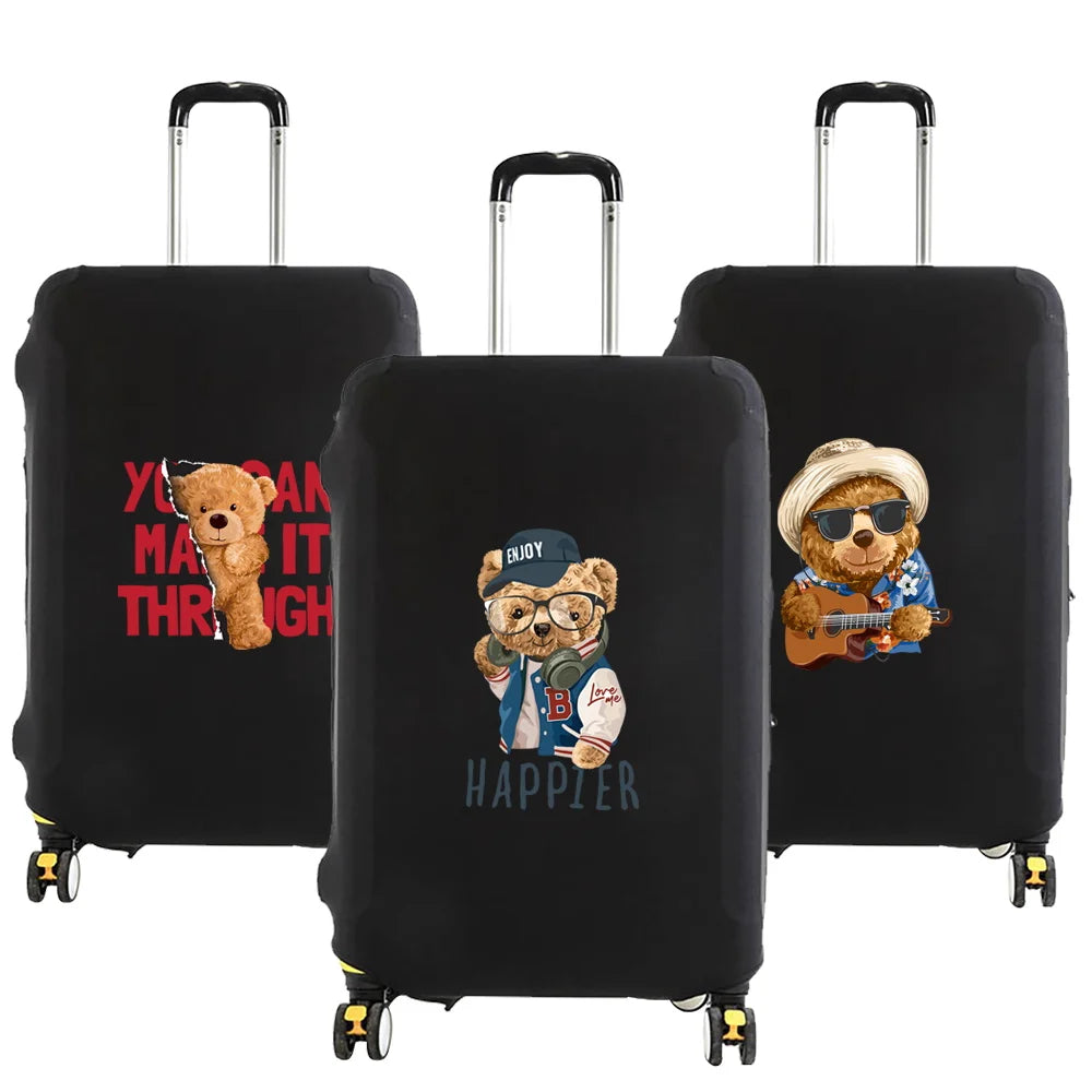 Bear Series Pattern Luggage Protective Cover