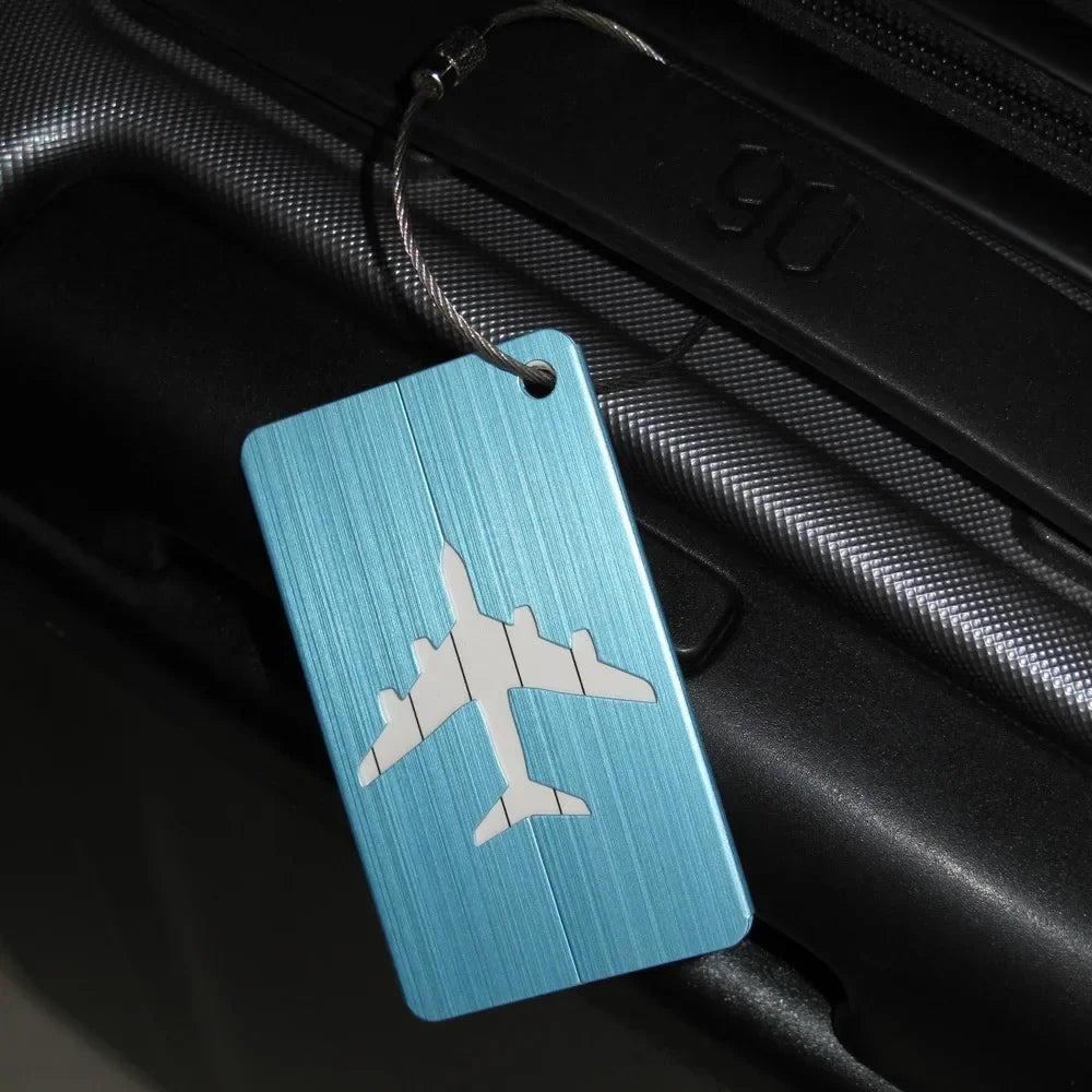 Fashion Luggage Tags Aluminium Alloy