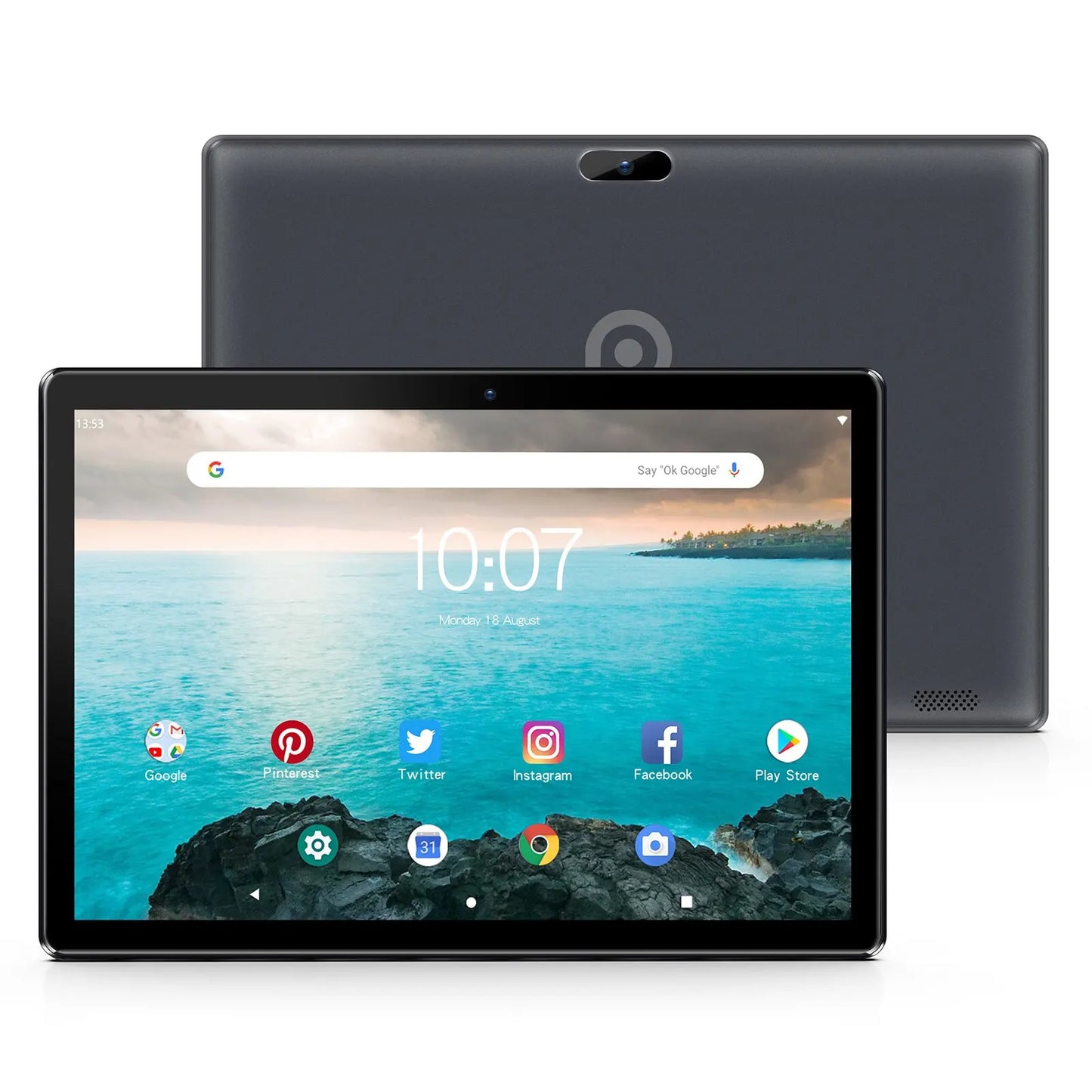 PRITOM 10 Inch Tablet - Affordable Android Entertainment