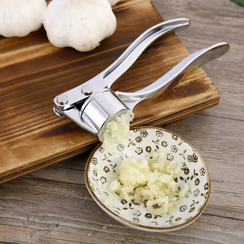 Stainless Steel Garlic Press Crusher Mincer