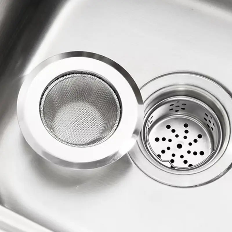 Stainless Steel Sink Strainer - Anti-Blocking Solution