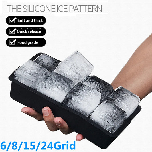 Giant Jumbo Silicone Ice Cube Tray Mold