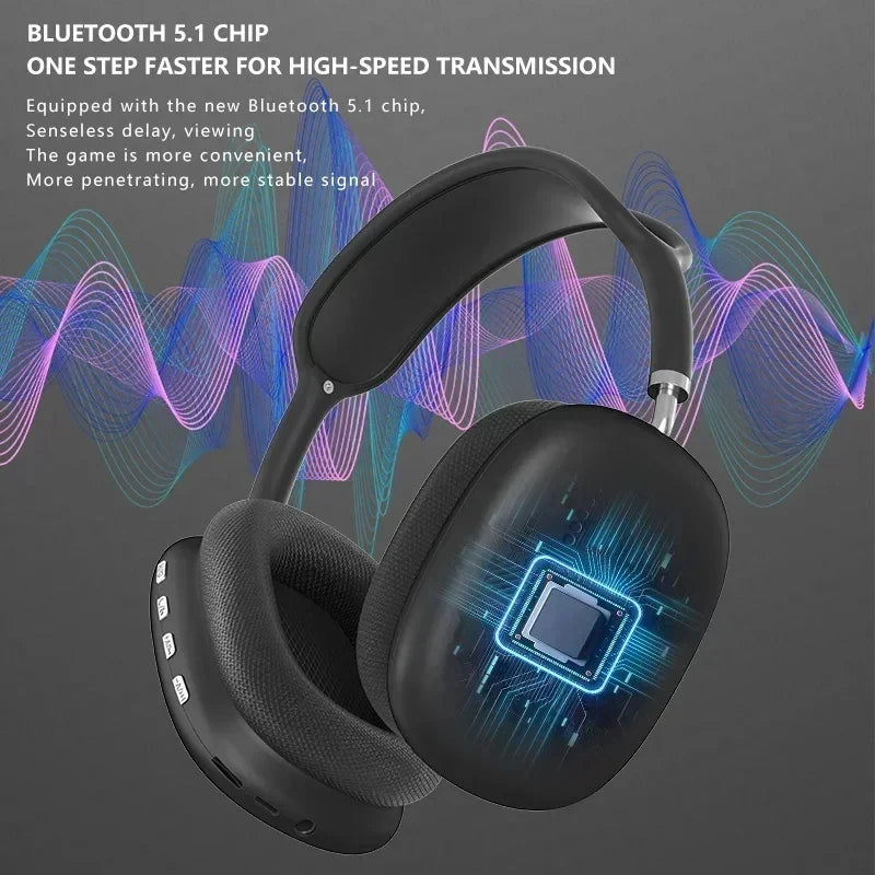 P9 Wireless Bluetooth Headset for Outdoor Sports and Gaming