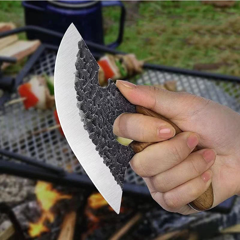 Multifunctional Meat Cleaver - Stainless Steel Kitchen Knife