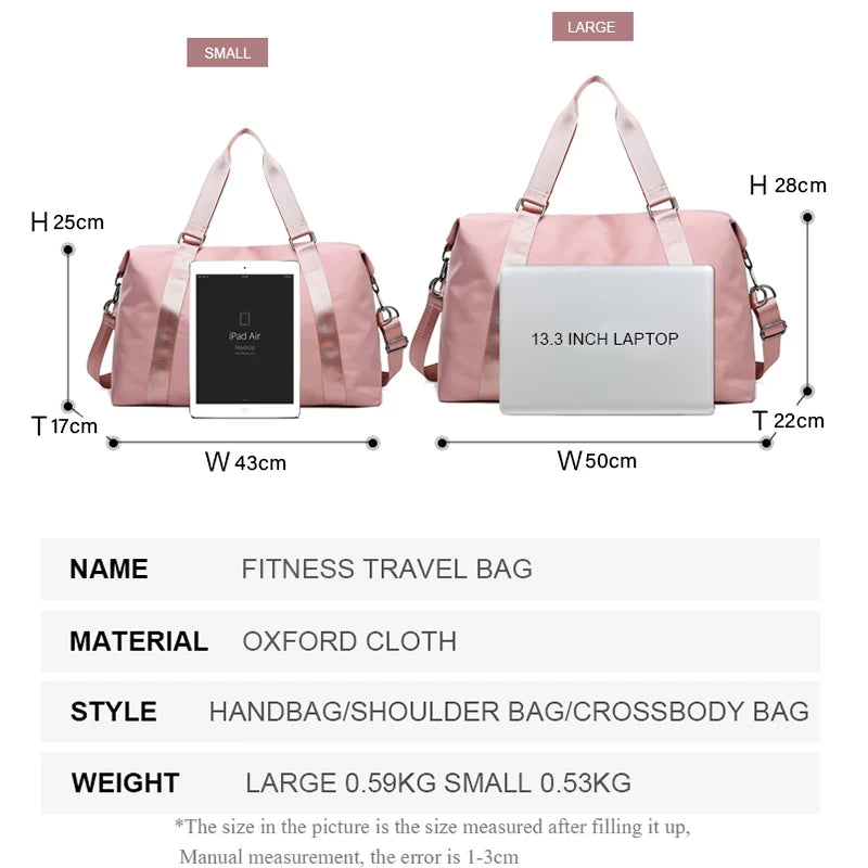 BWBW Fashion Shoulder Duffle Bag