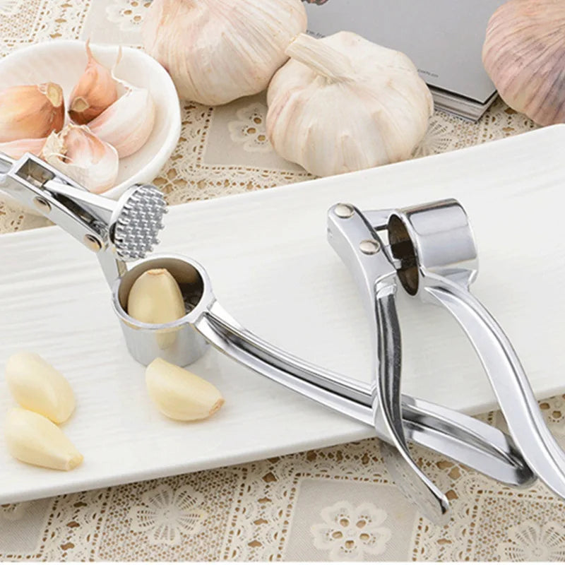 Stainless Steel Garlic Press Crusher Mincer