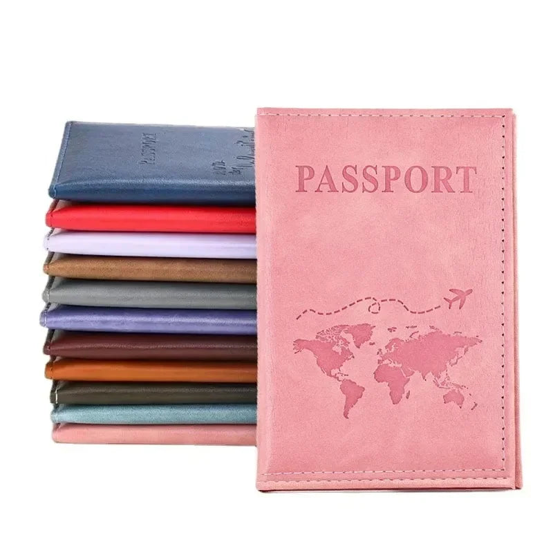 Elegant PU Leather Passport Cover