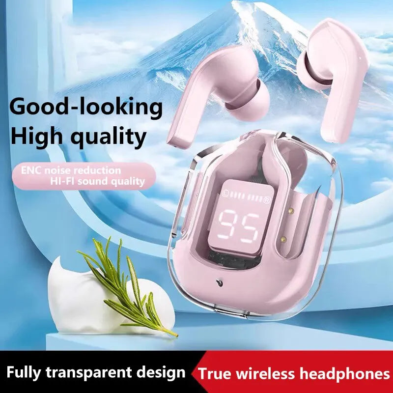 True Wireless Bluetooth Headset with LED Digital Display