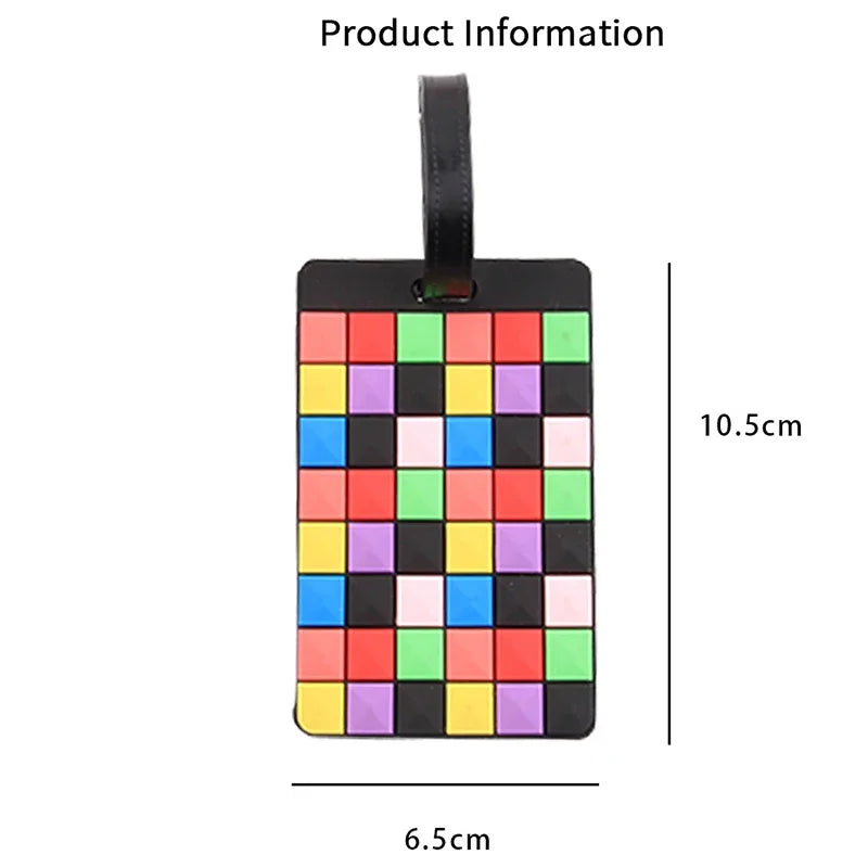 Stylish Multi Pattern Luggage Tags