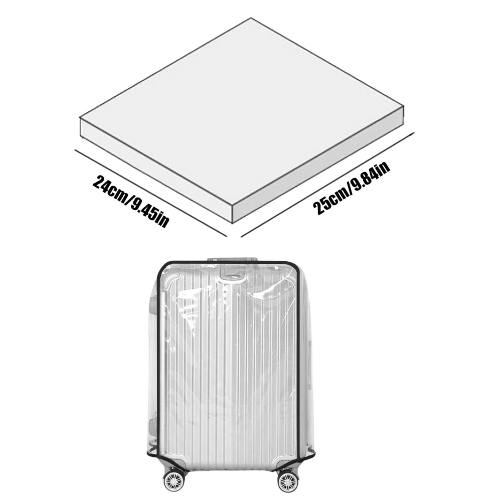 Clear Suitcase Cover Protector