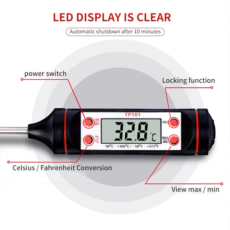 Kitchen Food Baking Digital Thermometer