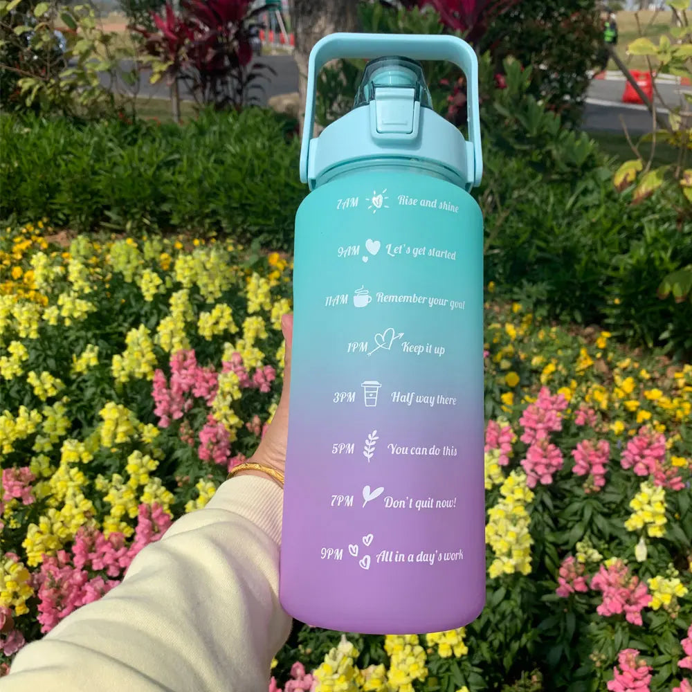 Motivational Drinking Bottle with Time Marker