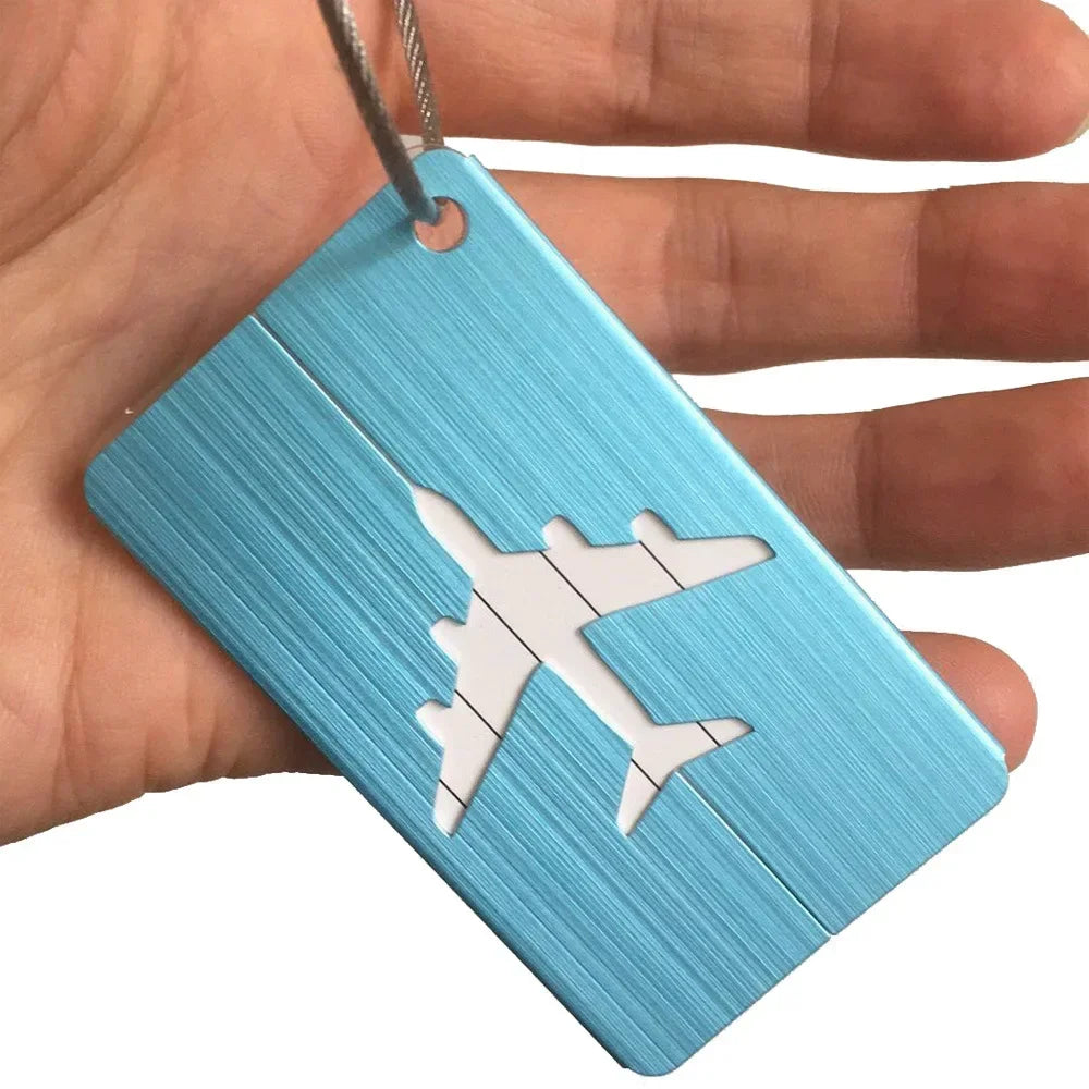 Fashion Luggage Tags Aluminium Alloy