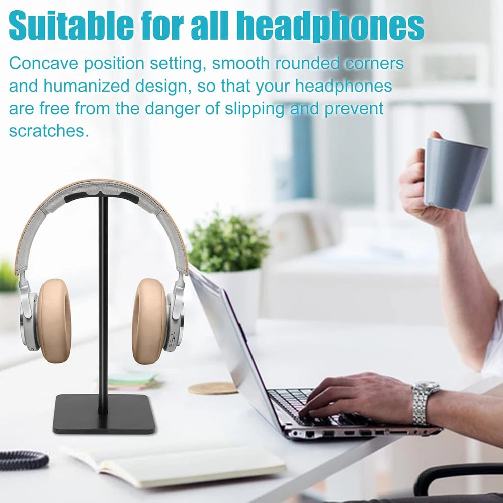 Black And White Headphone Holder