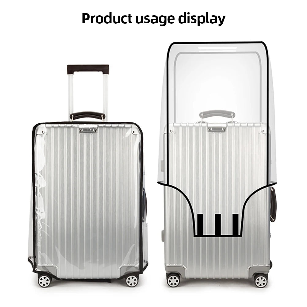 Clear Suitcase Cover Protector