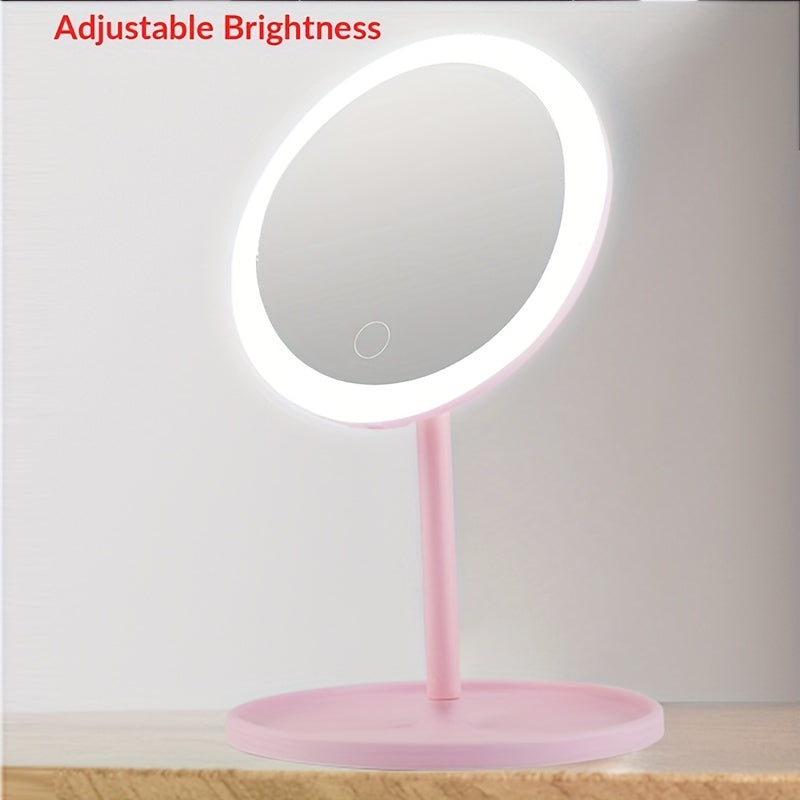 Circular LED Vanity Mirror